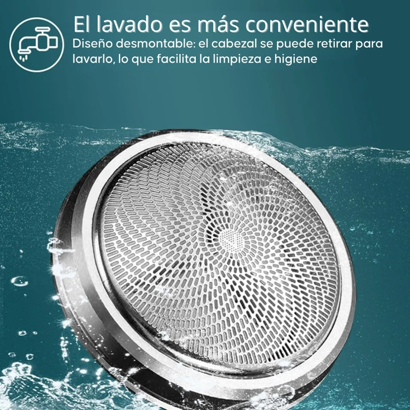 MAQUINA DE AFEITAR HOMBRE BARBA INALAMBRICA SK-3003 - 2