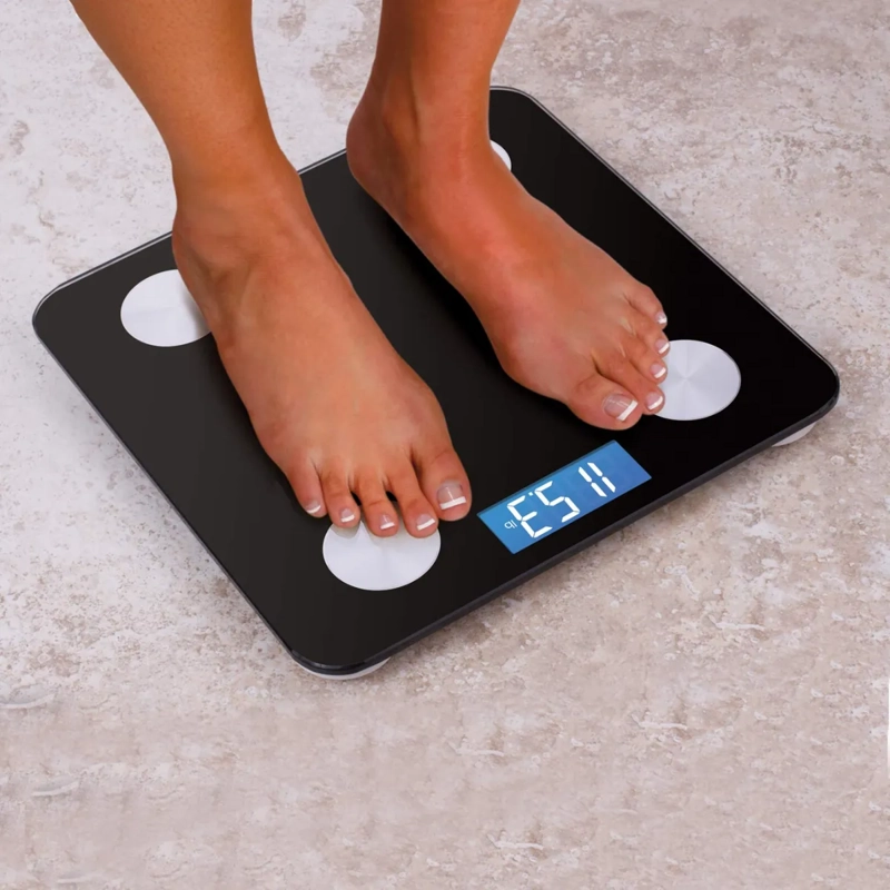 BASCULA ELECTRONICA INTELIGENTE IRM APP GRASA CORPORAL 180KG - 7