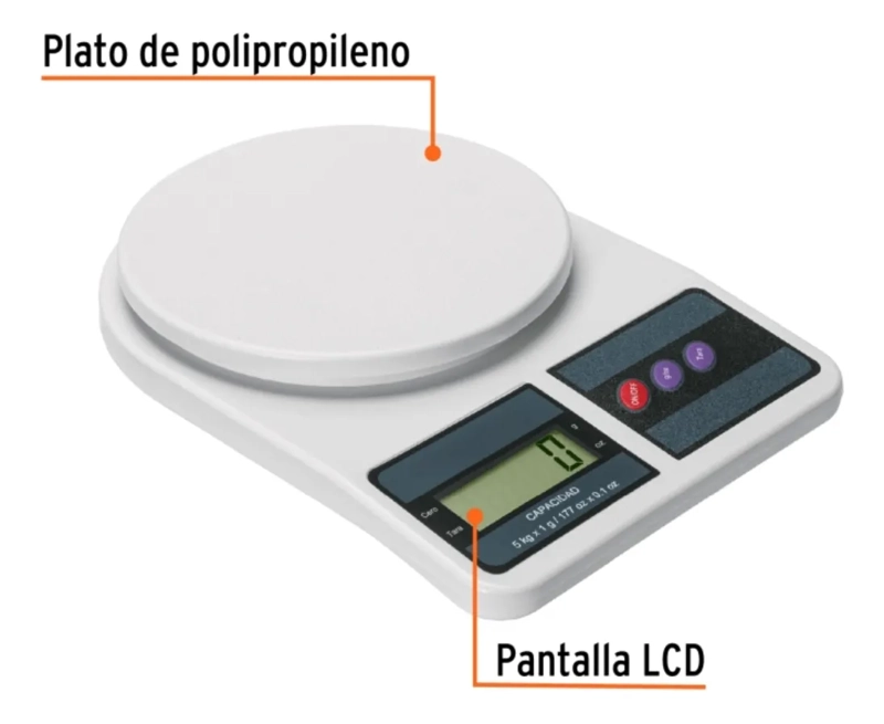 PESA DE PRECISION 0.1G A 500G PORTATIL PANTALLA LCD - 2