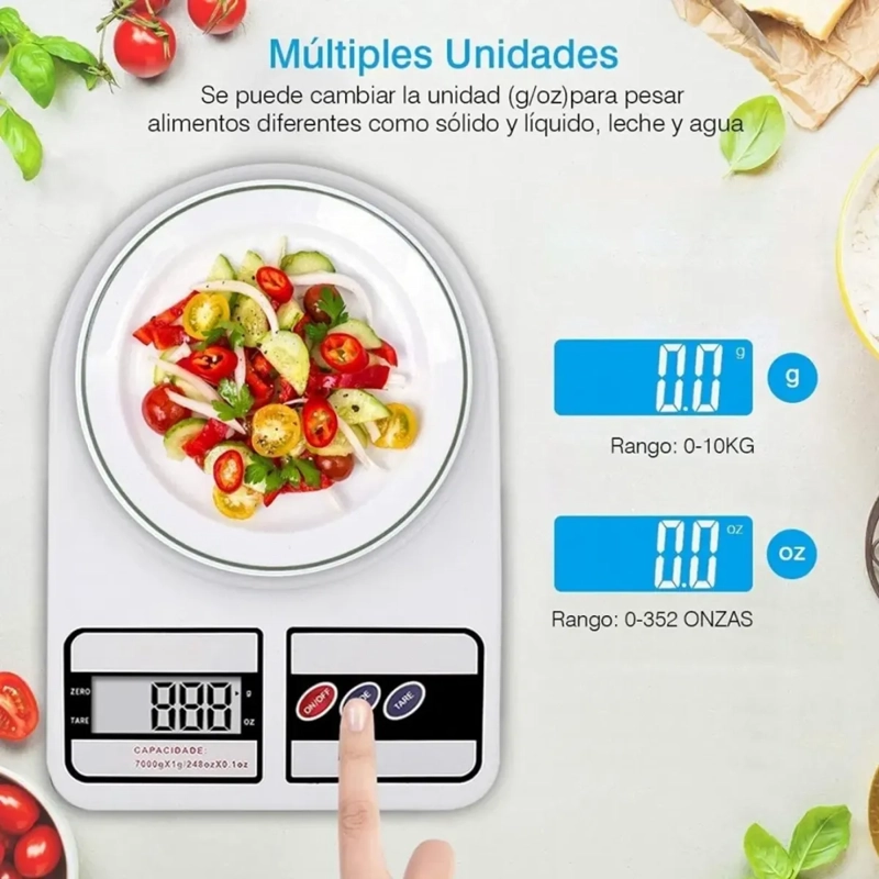 PESA DE PRECISION 0.1G A 500G PORTATIL PANTALLA LCD - 3