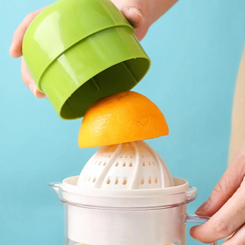 EXPRIMIDOR DE JUGO MANUAL PARA NARANJA Y LIMON CON JARRA - 5