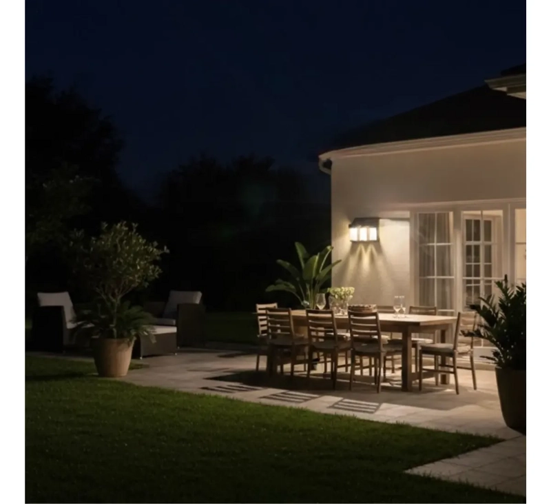 FOCO SOLAR EXTERIOR 3LUCES LED SENSOR MOVIMIENTO IMPERMEABLE - 8