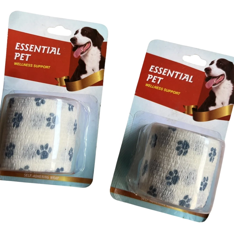 VENDA COHESIVA PARA HERIDAS MASCOTAS AUTOADHERENTE 5CMX4CM - 7