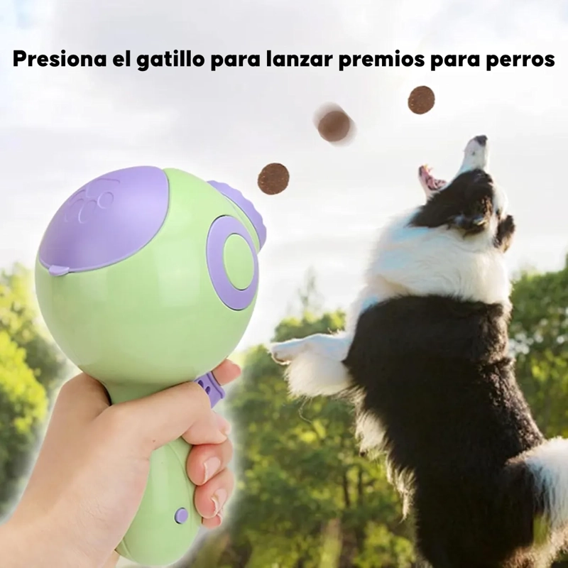 LANZADOR DE COMIDA Y PREMIOS PARA PERROS CON INFRARROJO - 3