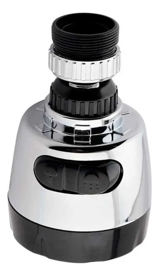 CABEZAL ADAPTADOR AIREADOR GRIFO GIRATORIO 360 AHORRA AGUA - 2