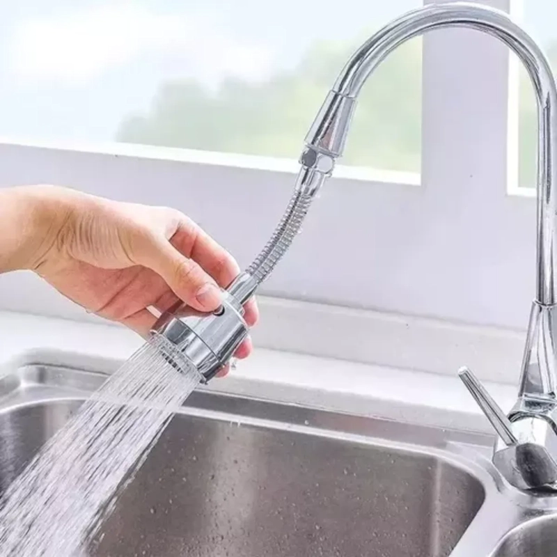 AIREADOR ROCIADOR PARA GRIFO FLEXIBLE AHORRADOR DE AGUA - 3