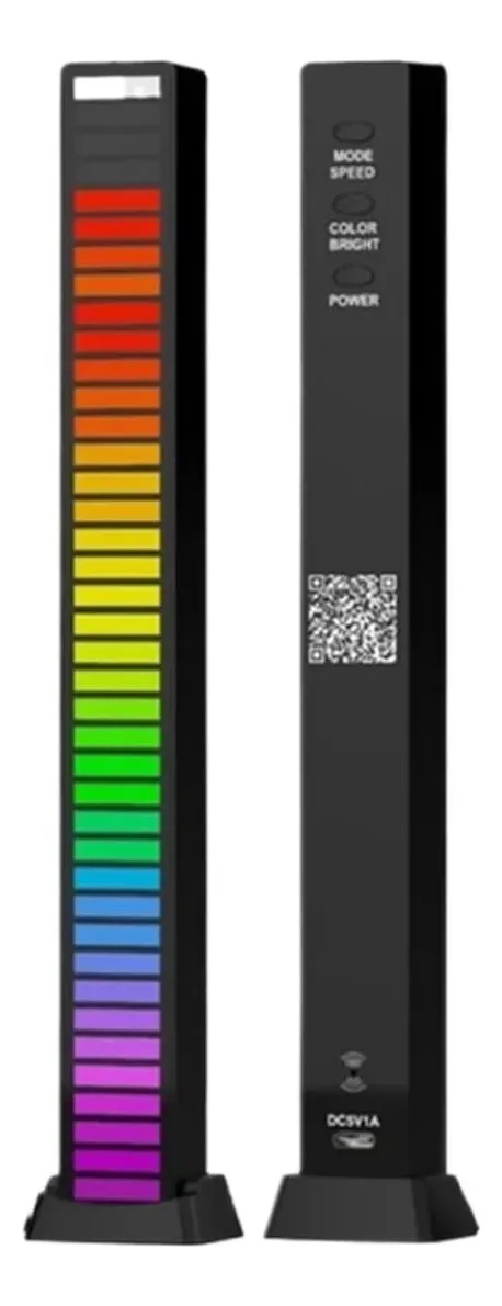 BARRA DE LUZ LED RGB RITMICA SENSOR SONIDO AUDIORITMICA - 1