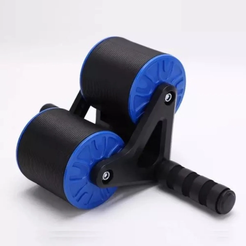RUEDA ABDOMINAL DOBLE PLEGABLE PARA EJERCICIO FITNESS GYM - 4