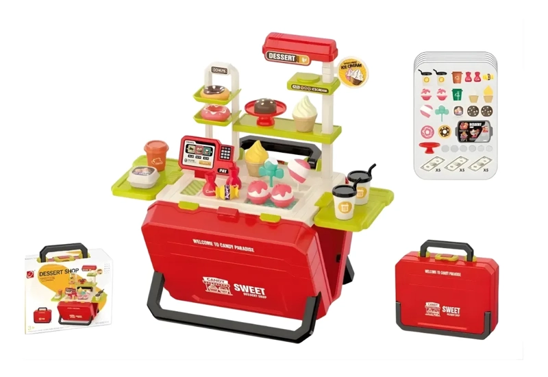 SET DE JUGUETE COCINA POSTRES PARA NIÑOS CON ACCESORIOS - 5