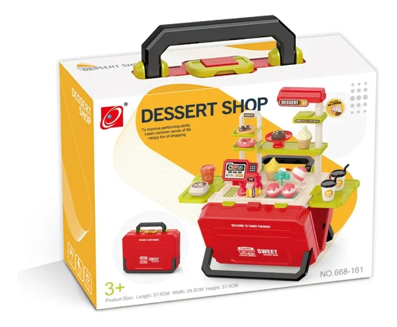 SET DE JUGUETE COCINA POSTRES PARA NIÑOS CON ACCESORIOS - 6