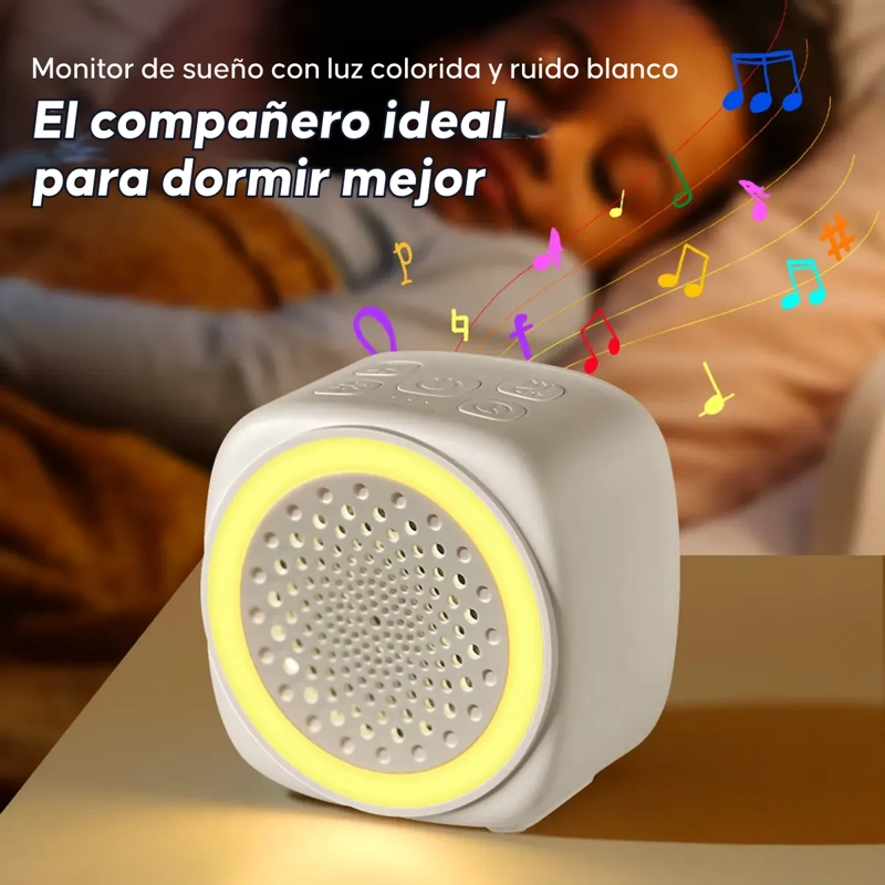 MAQUINA PORTATIL DE RUIDO BLANCO PARA DORMIR BEBE S MASCOTAS - 6