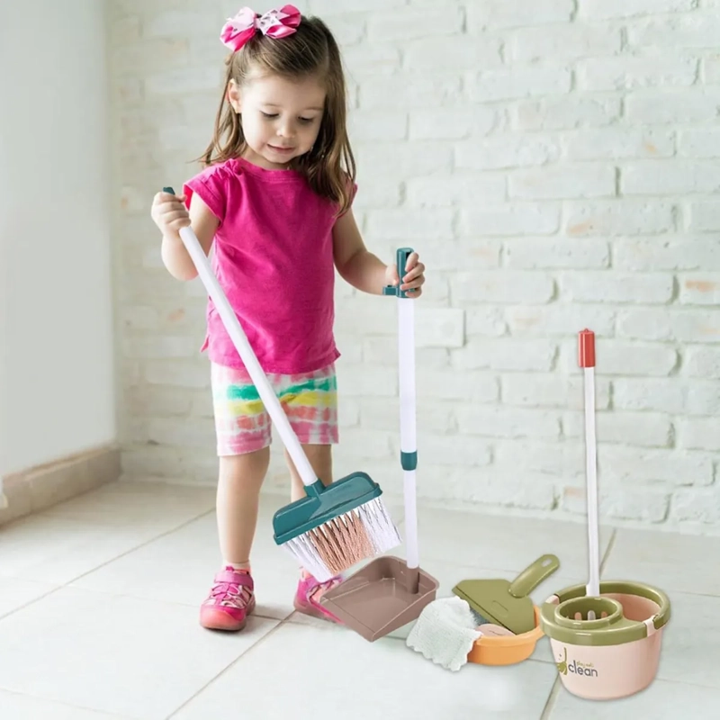 SET DE JUGUETE LIMPIEZA INFANTIL NIÑOS 18 PIEZAS - 6