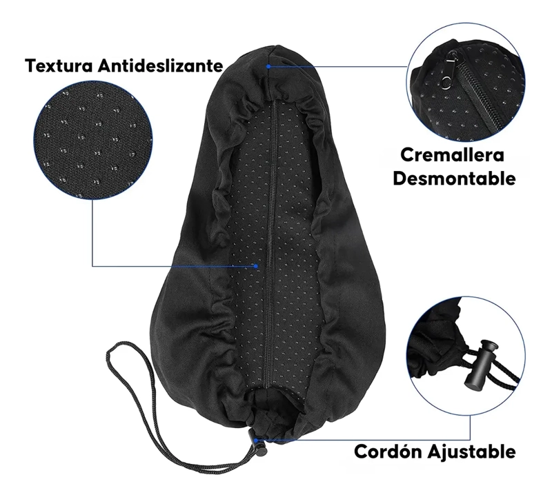 FUNDA COJIN DE GEL PARA ASIENTO DE BICICLETA ERGONOMICO - 5