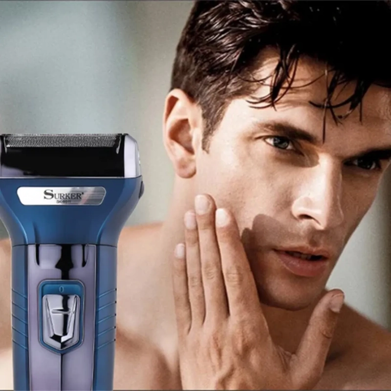 KIT DE AFEITADO HOMBRE PROFESIONAL 3 EN 1 RECARGABLE SK-6011 - 6