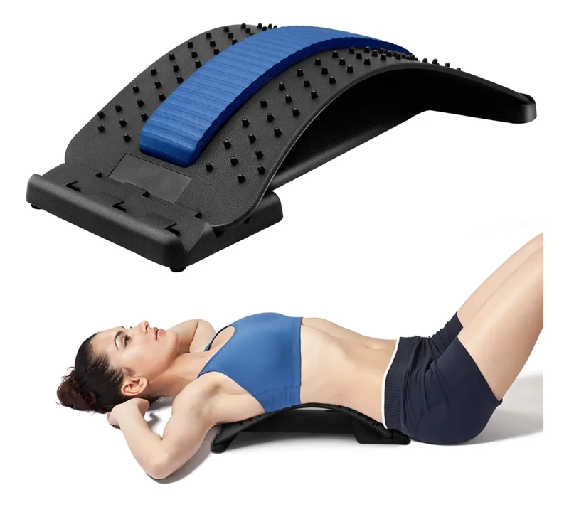 SOPORTE ESTIRADOR LUMBAR ESPALDA BAJA 3 NIVELES - 1