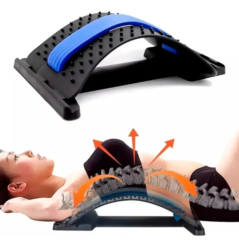 SOPORTE ESTIRADOR LUMBAR ESPALDA BAJA 3 NIVELES - 6