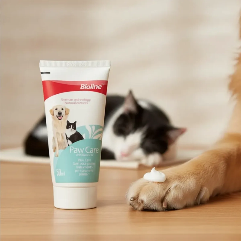BALSAMO HIDRATANTE PATAS PERROS GATOS BIOLINE PAW BALM 50G - 5