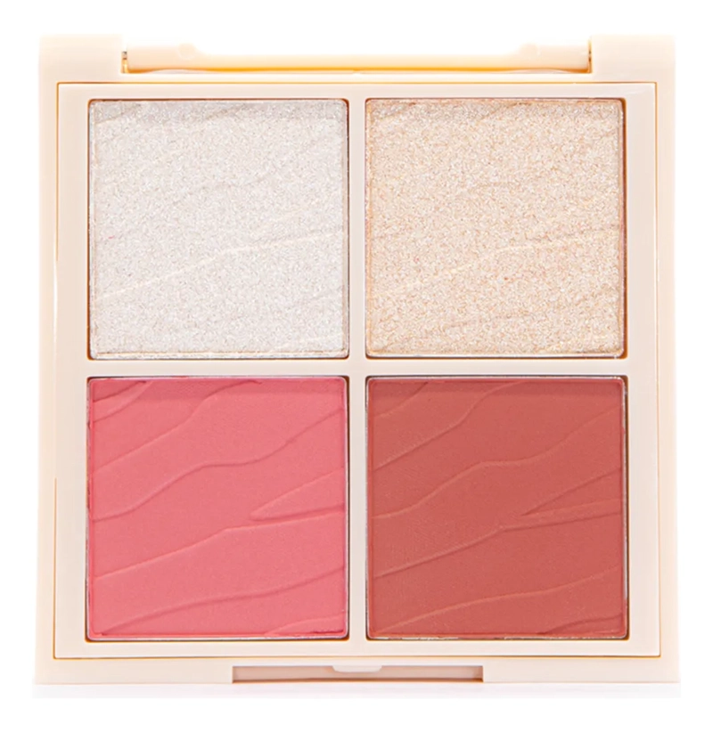 PALETA MAQUILLAJE FLAMENCO RUBOR E ILUMINADOR CHEEKY LOVE 8G - 3