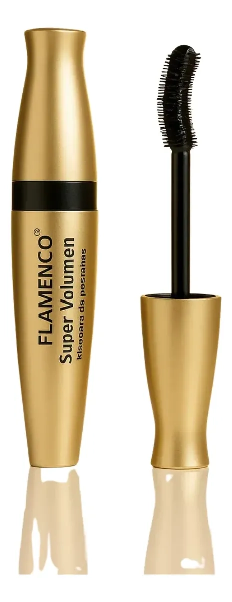 MASCARA DE PESTAÑAS FLAMENCO SUPER VOLUMEN EFECTO ALARGADOR - 1