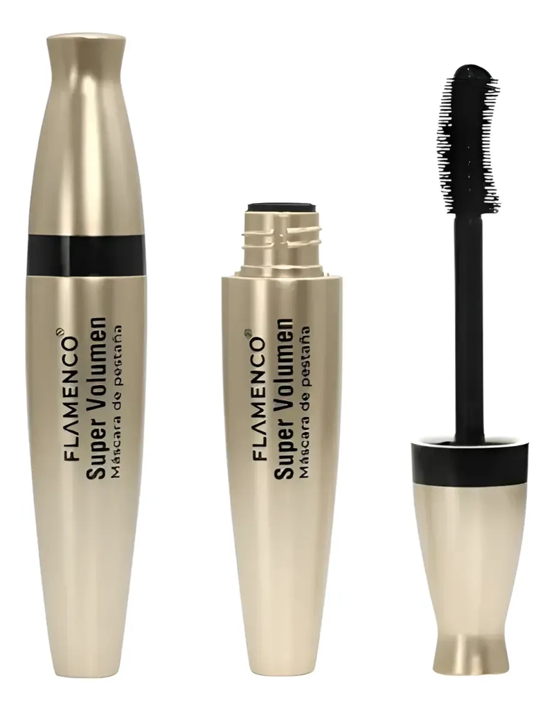 MASCARA DE PESTAÑAS FLAMENCO SUPER VOLUMEN EFECTO ALARGADOR - 2