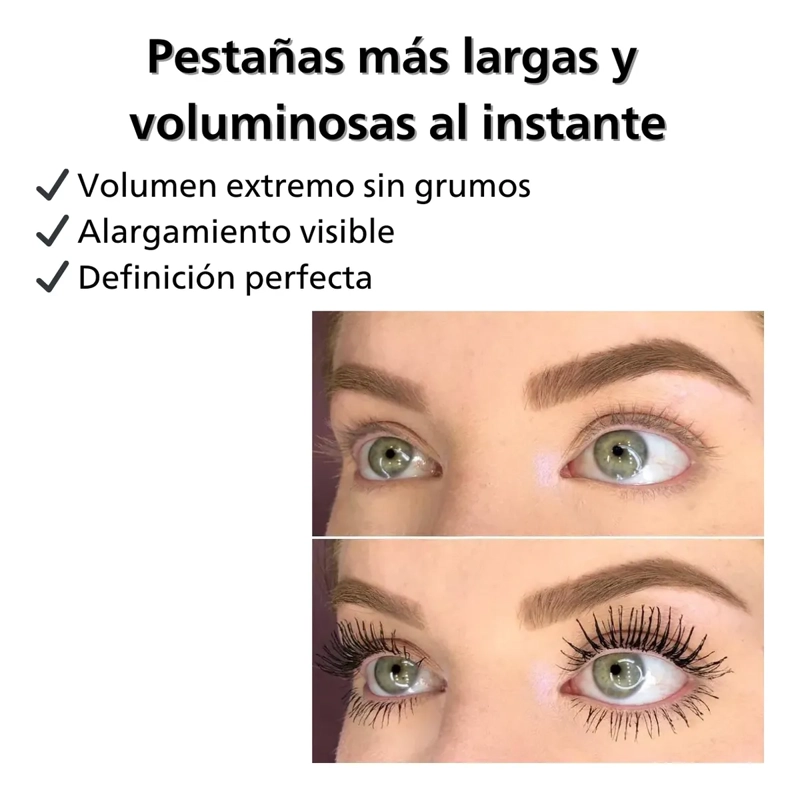 MASCARA DE PESTAÑAS FLAMENCO SUPER VOLUMEN EFECTO ALARGADOR - 3