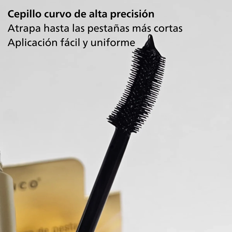 MASCARA DE PESTAÑAS FLAMENCO SUPER VOLUMEN EFECTO ALARGADOR - 4