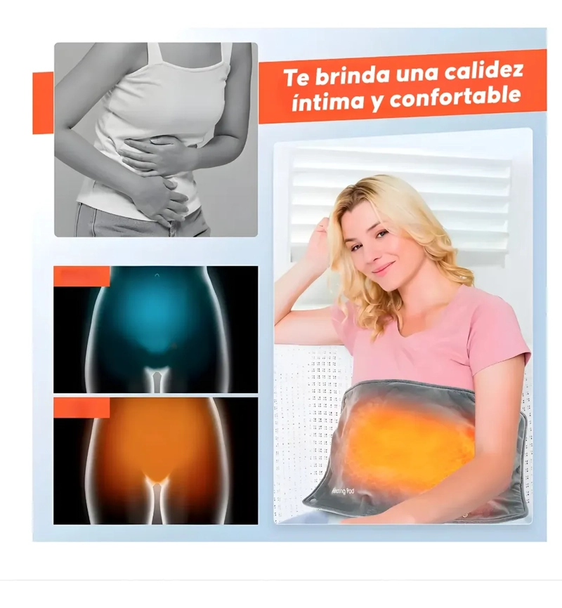 ALMOHADILLA TE RMICA CALOR ELE CTRICA USB PORTATIL INVIERNO - 2