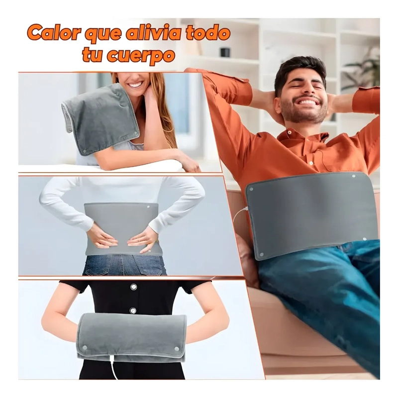 ALMOHADILLA TE RMICA CALOR ELE CTRICA USB PORTATIL INVIERNO - 5