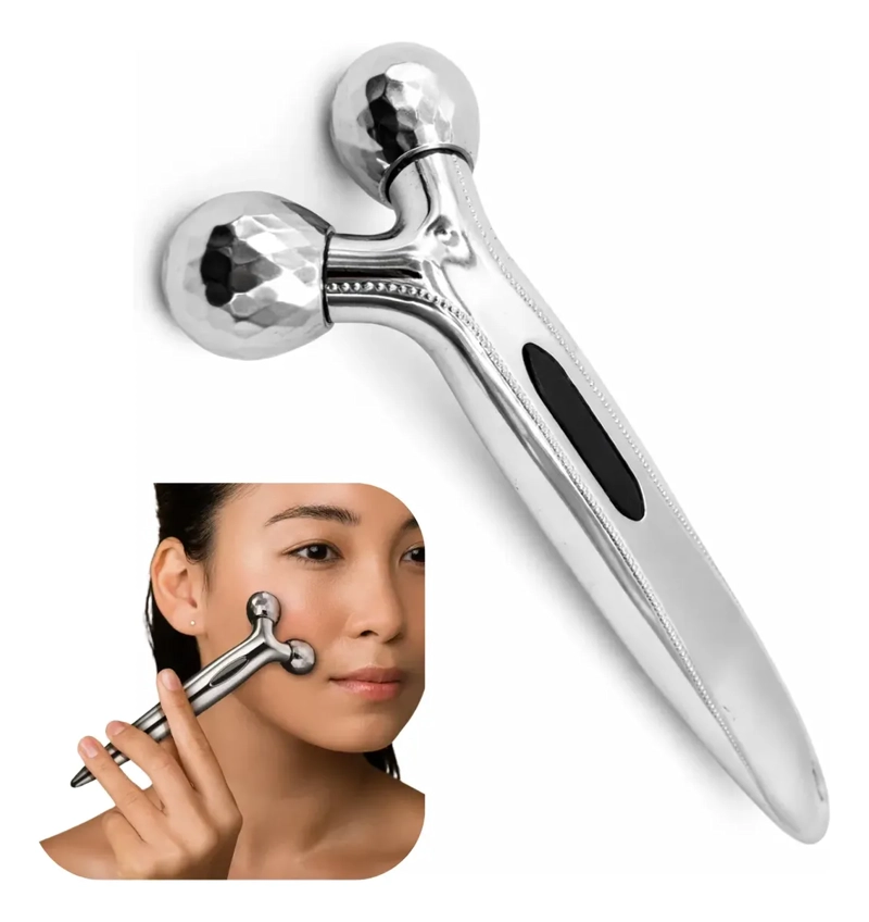 MASAJEADOR FACIAL CORPORAL 3D RODILLO REAFIRMANTE ANTIESTRE S - 1