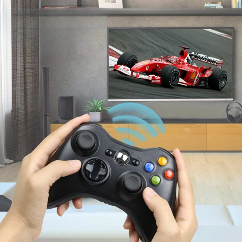 CONTROL INALAMBRICO COMPATIBLE CON XBOX 360 JOYSTICK PC - 4