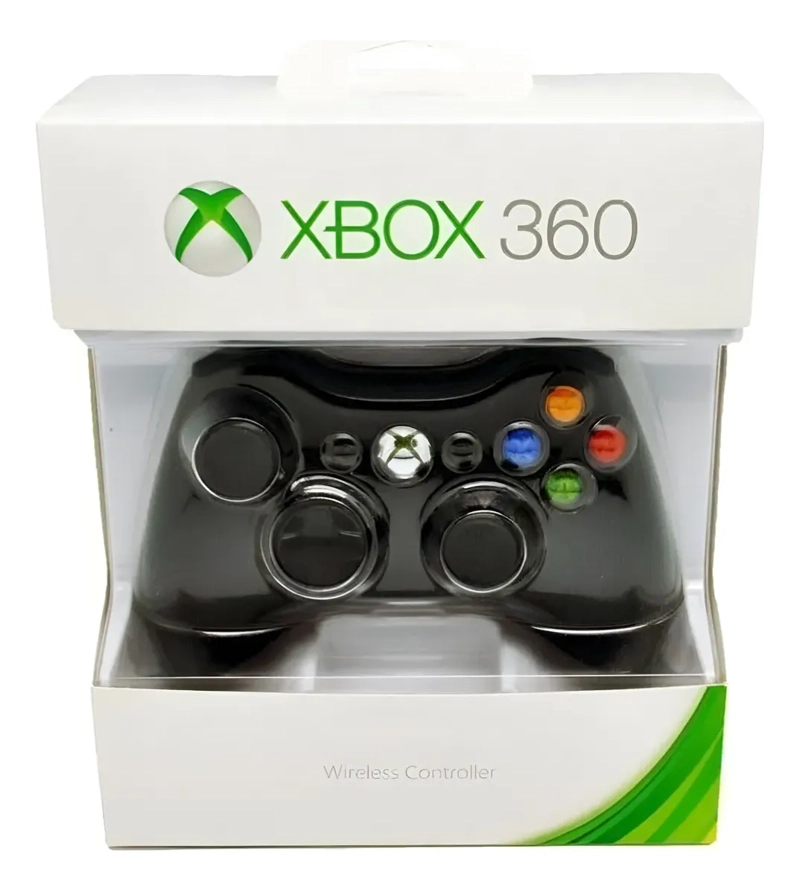 CONTROL INALAMBRICO COMPATIBLE CON XBOX 360 JOYSTICK PC - 6