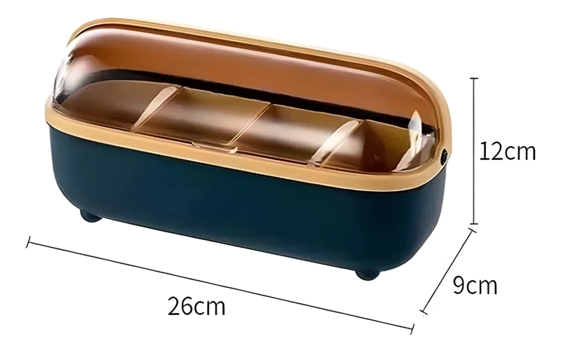 ESPECIERO ORGANIZADOR CONDIMENTOS NORDICO CON TAPA Y CUCHARA - 2