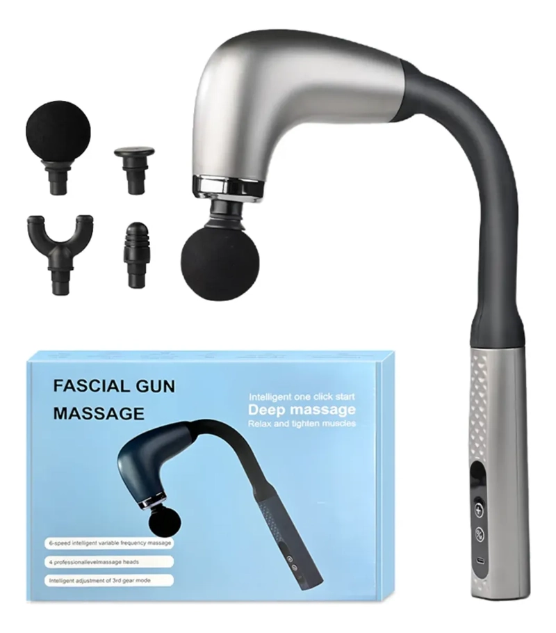 MASAJEADOR CERVICAL CUELLO Y ESPALDA ERGONOMICO FASCIAL GUN - 7
