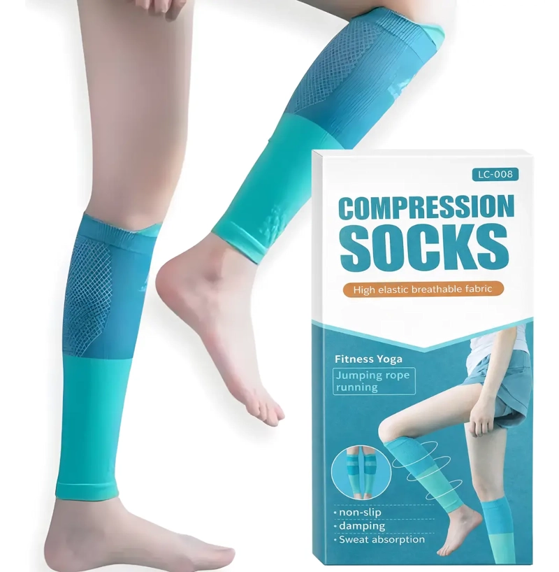 MEDIAS CALCETINES COMPRESION RUNNING YOGA CIRCULACION S/M - 1