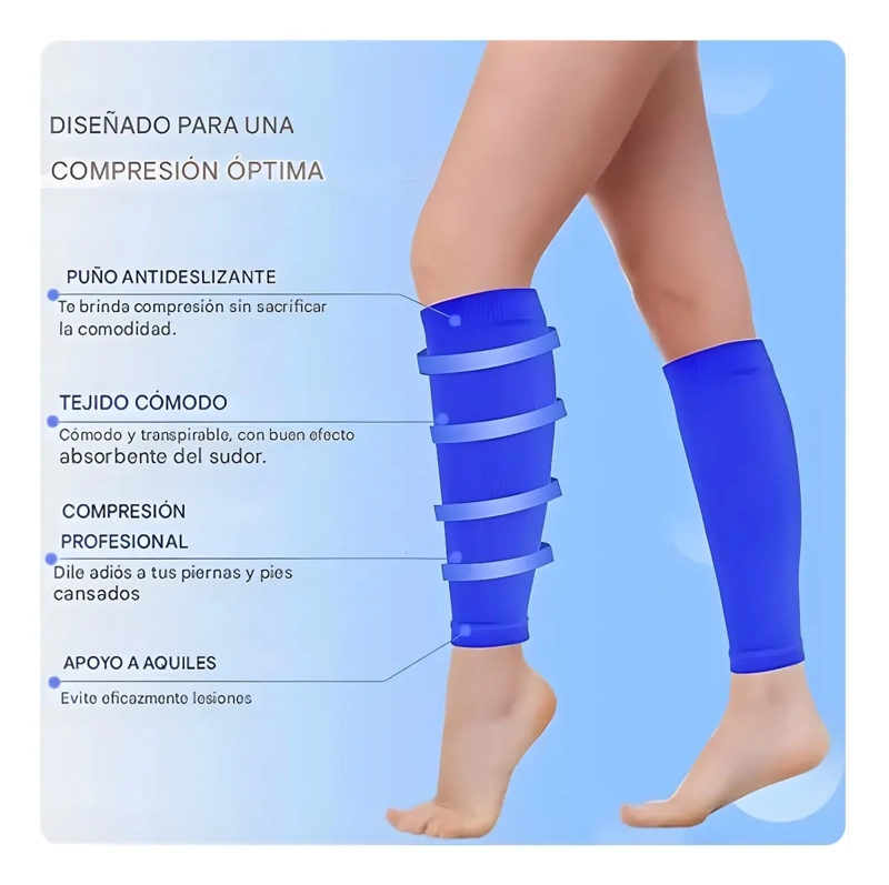 MEDIAS CALCETINES COMPRESION RUNNING YOGA CIRCULACION S/M - 4