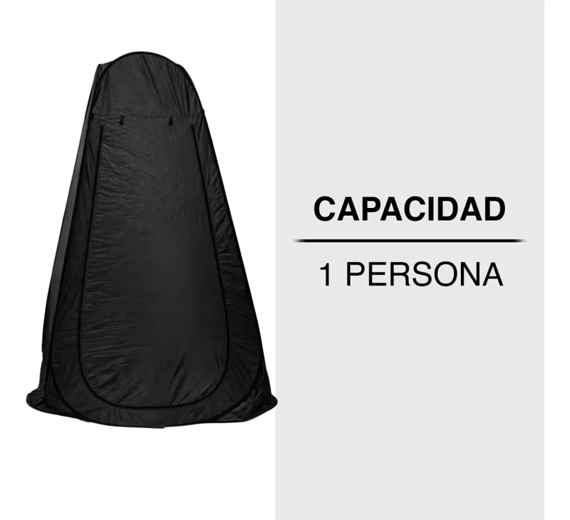CARPA VERTICAL VESTIDOR PORTATIL PLEGABLE CAMPING PLAYA - 5