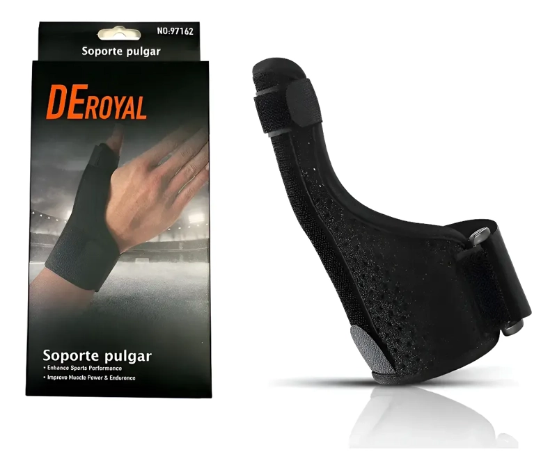 SOPORTE DE MUÑECA Y PULGAR DEROYAL NEOPRENO AJUSTABLE - 7