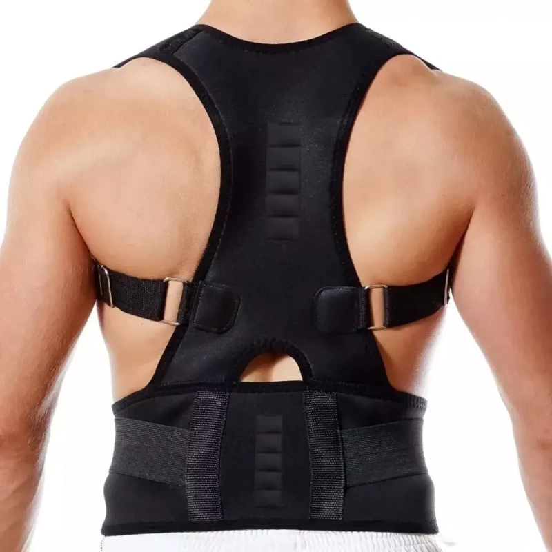 CORRECTOR DE POSTURA ESPALDA AJUSTABLE SOPORTE LUMBAR UNISEX - 3