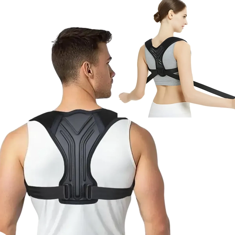 CORRECTOR POSTURA ESPALDA AJUSTABLE SOPORTE ESPALDA UNISEX - 1