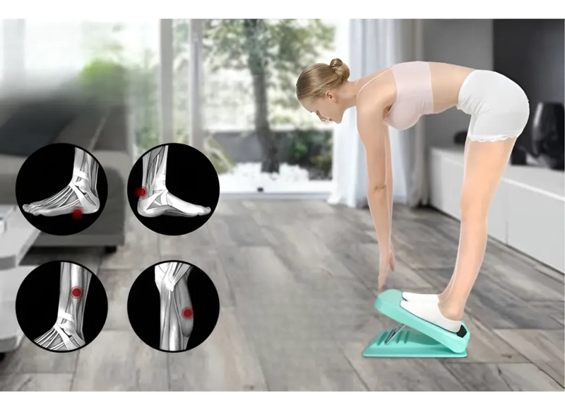 TABLA DE ESTIRAMIENTO FITNESS INCLINADA AJUSTABLE GYM CASA - 8