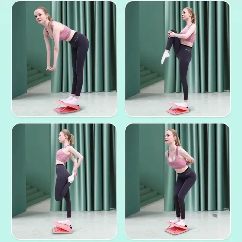 TABLA DE ESTIRAMIENTO FITNESS INCLINADA AJUSTABLE GYM CASA - 9