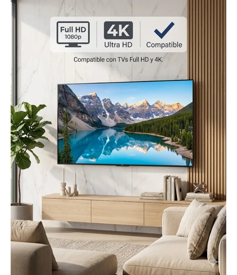 SOPORTE TV FIJO PARED LED LCD 15 A 42 PULGADAS - 6