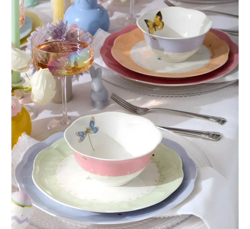 SET 2 COPAS MARTINI COCTEL TORNASOL VIDRIO ESTILO VINTAGE - 7