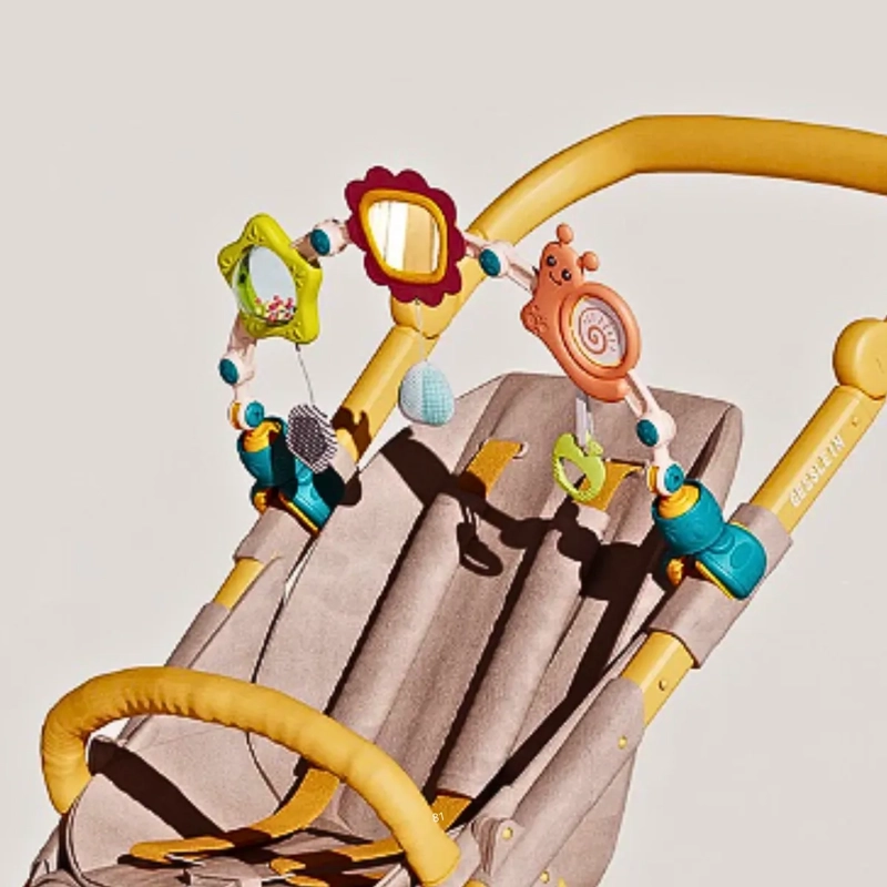 ARCO ACTIVIDADES ESTIMULACION PARA BEBE  SONIDOS COCHE O CUNA - 6