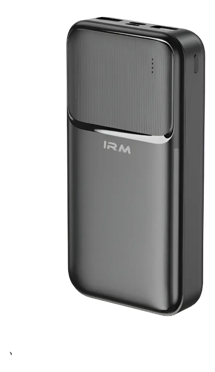 POWERBANK IRM 20000MAH CARGADOR RAPIDO 10W USB TIPO C NEGRO - 1