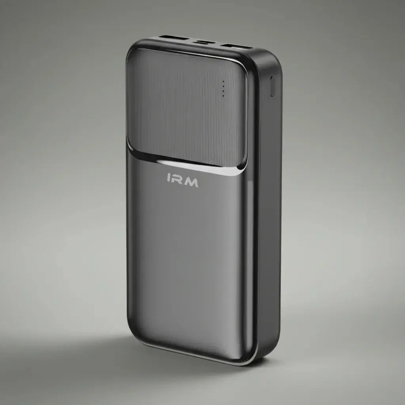 POWERBANK IRM 20000MAH CARGADOR RAPIDO 10W USB TIPO C NEGRO - 5