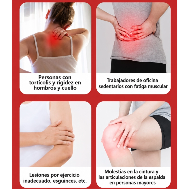 PACK 16 PARCHES ALIVIO DOLOR ARTICULAR Y MUSCULAR CON CALOR - 4