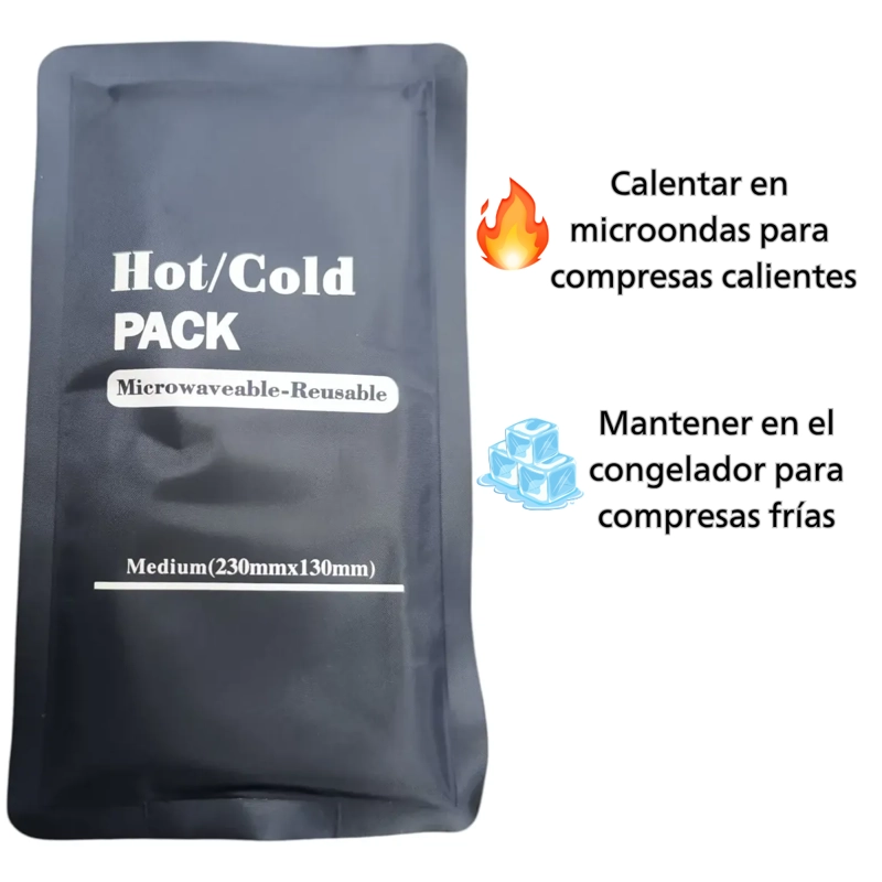 BOLSA GEL COMPRESA FRIO CALOR REUTILIZABLE FLEXIBLE - 3