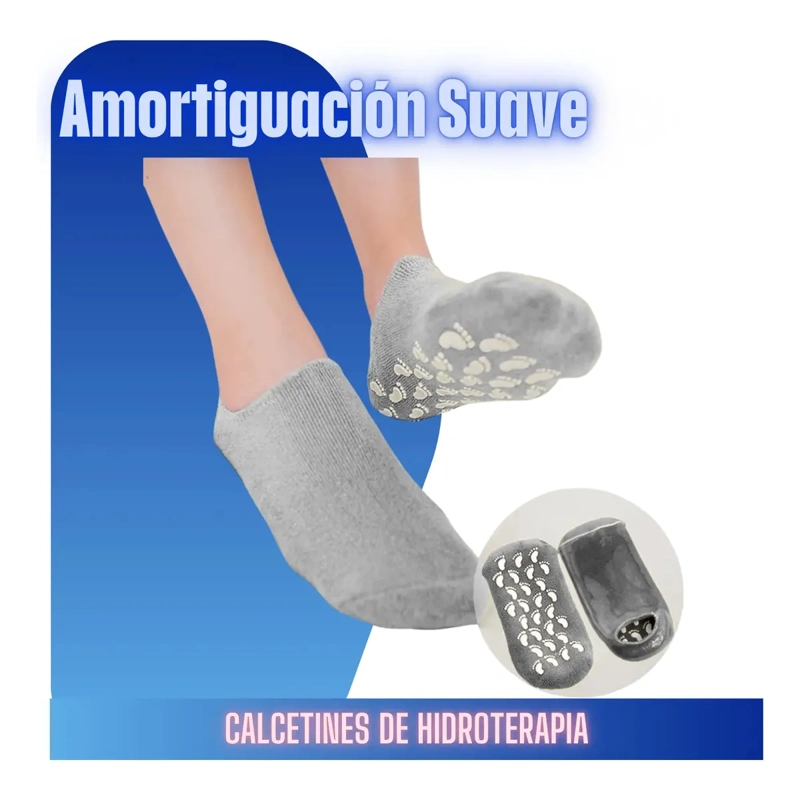 PAR CALCETINES MEDIAS DE GEL HUMECTANTE ANTIRROZADURAS - 6