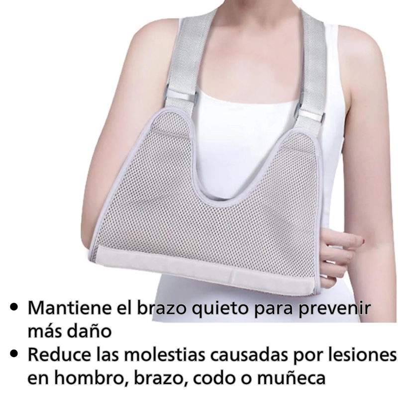 CABESTRILLO INMOVILIZADOR SOPORTE DE BRAZO HOMBRO ADULTO - 4